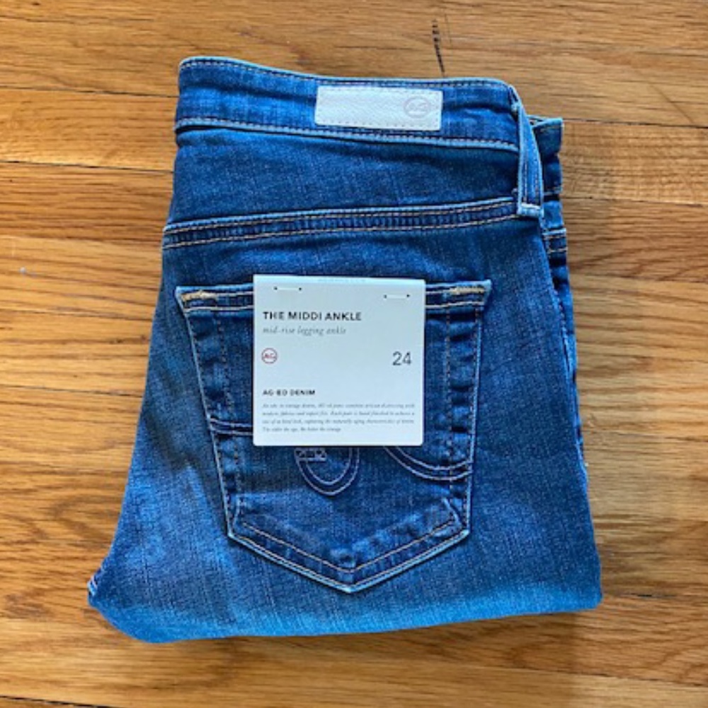 AG Adriano Goldschmied Middi Ankle Jeans NWT 24